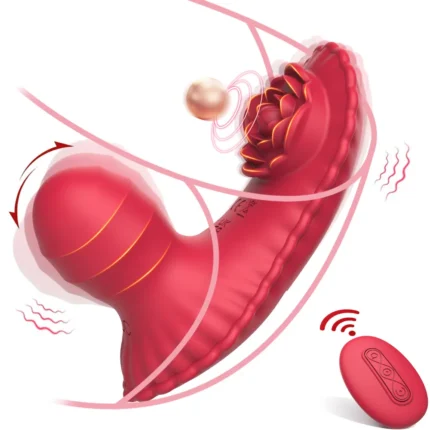 RoseBloom™ Dual-Stimulation Rose Vibrator